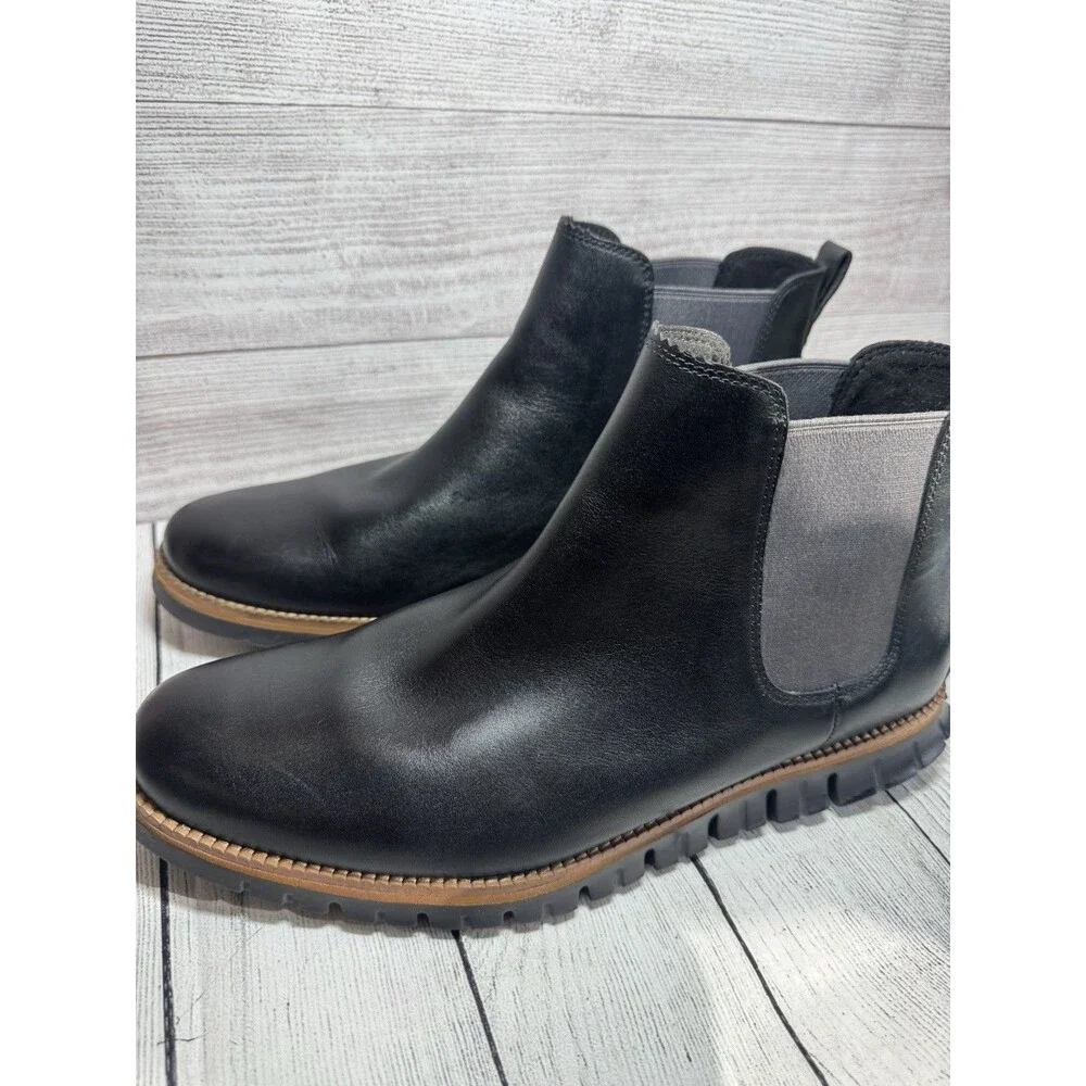 Cole Haan Zerogrand Men’s Chelsea WATERPROOF Boots Size 11 M